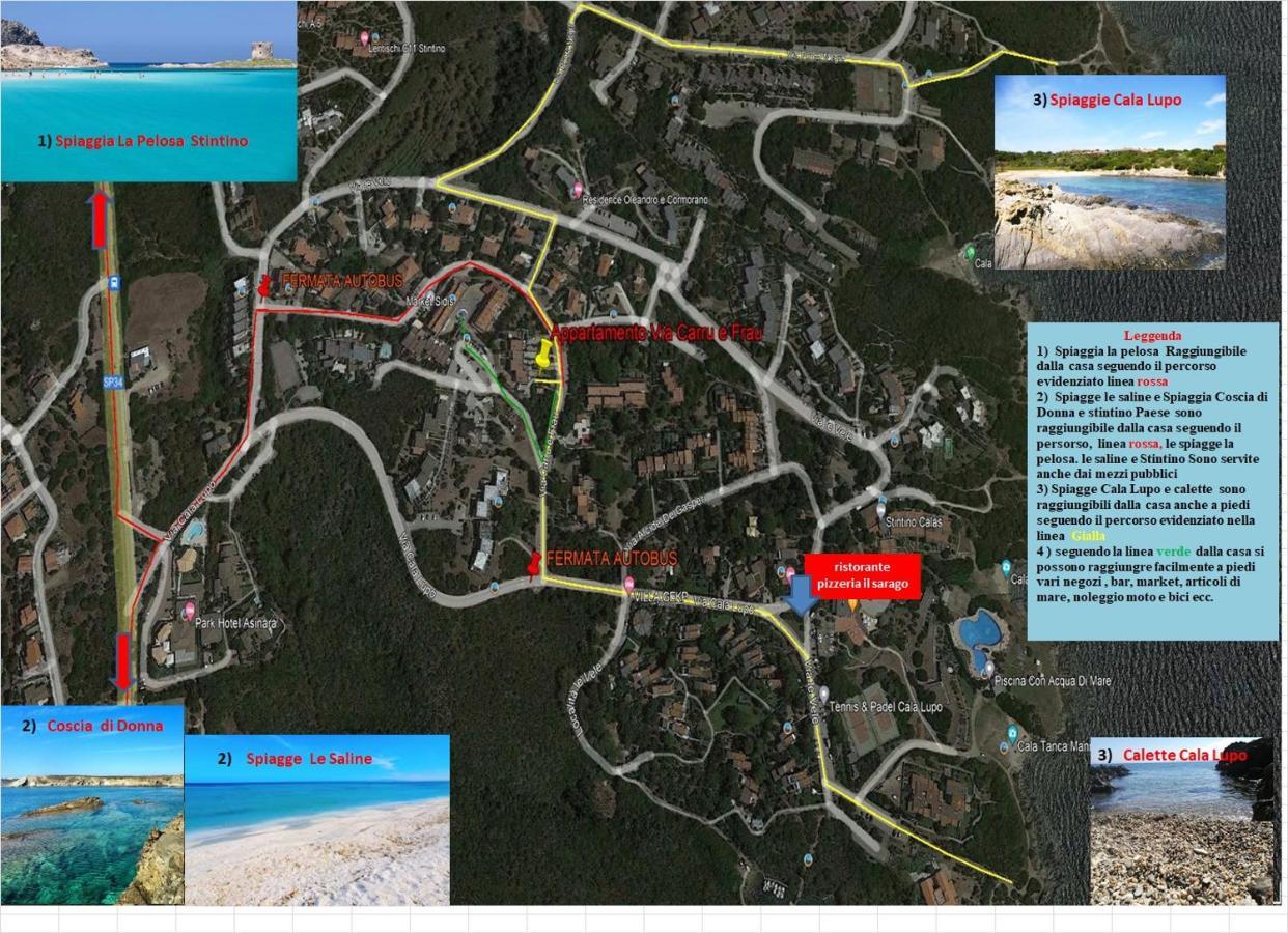 Via Carru E Frau Apartment Стинтино Екстериор снимка